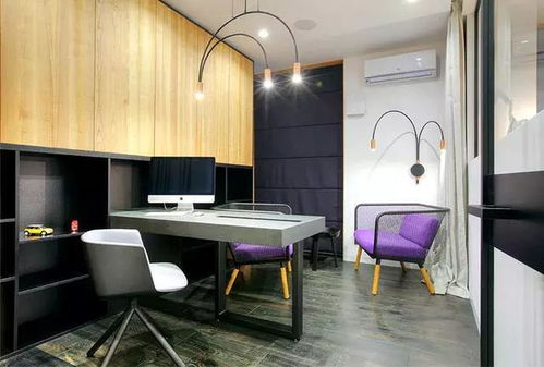 基輔設(shè)計(jì)新潮 合二為一的多色空間住宅室內(nèi)裝飾裝修